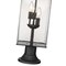 Z-Lite Sana 3 Light Outdoor Pier Mounted Fixture, Black And Seedy 592PHBR-553PM-BK - alternate 2